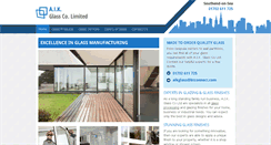 Desktop Screenshot of aik-glass.co.uk
